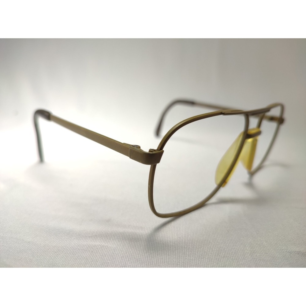 Rodenstock Brad Velvet Vintage Aviator Eyeglass Frames Gold Metal Malta 135